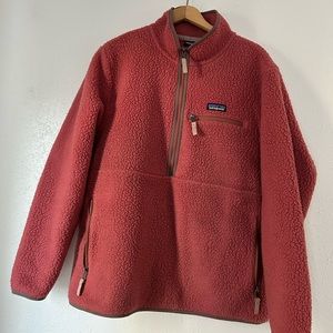Pink Mauve Patagonia Women’s Retro Pile Fleece size XL